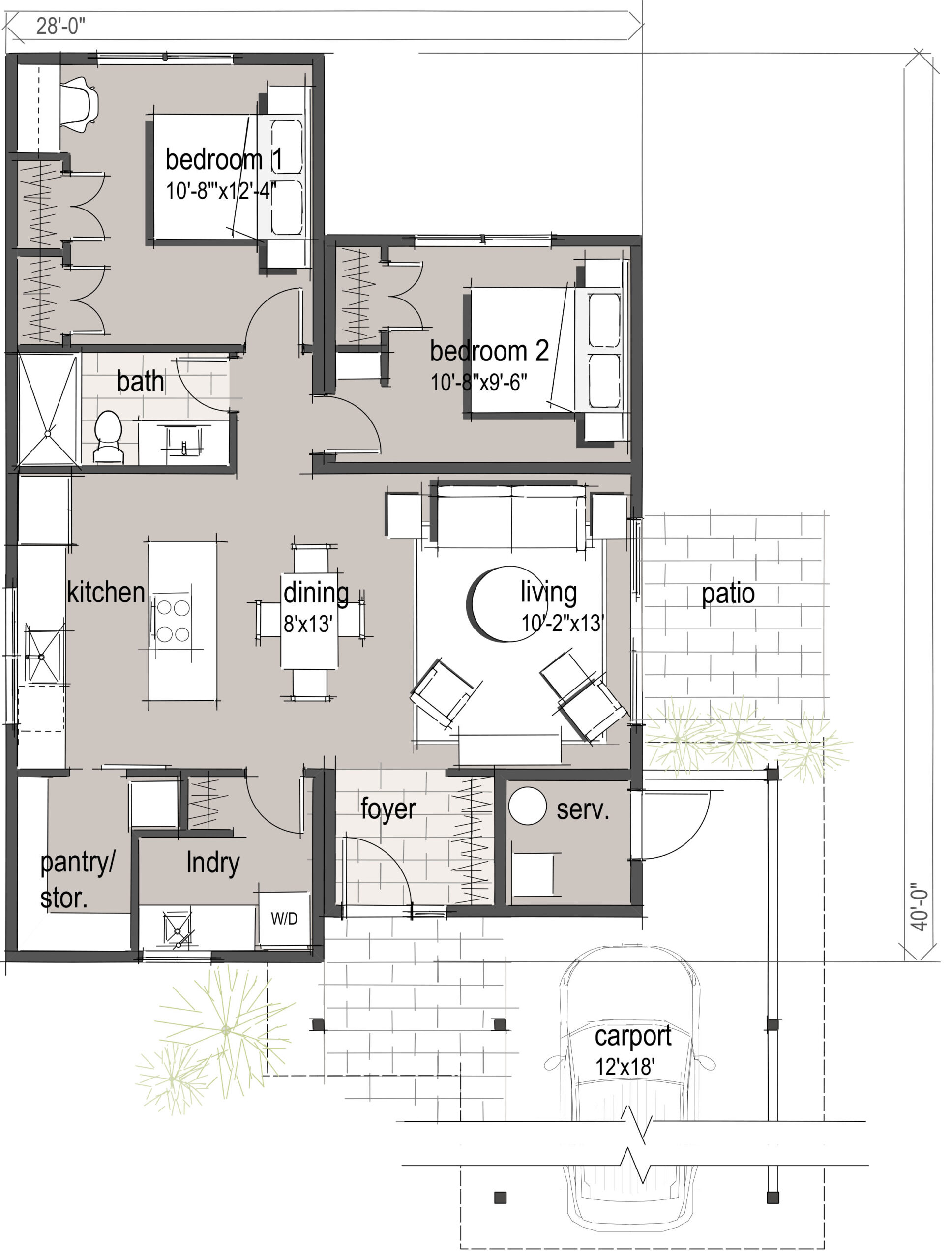 The Birdsmouth Modular Home Floorplan B