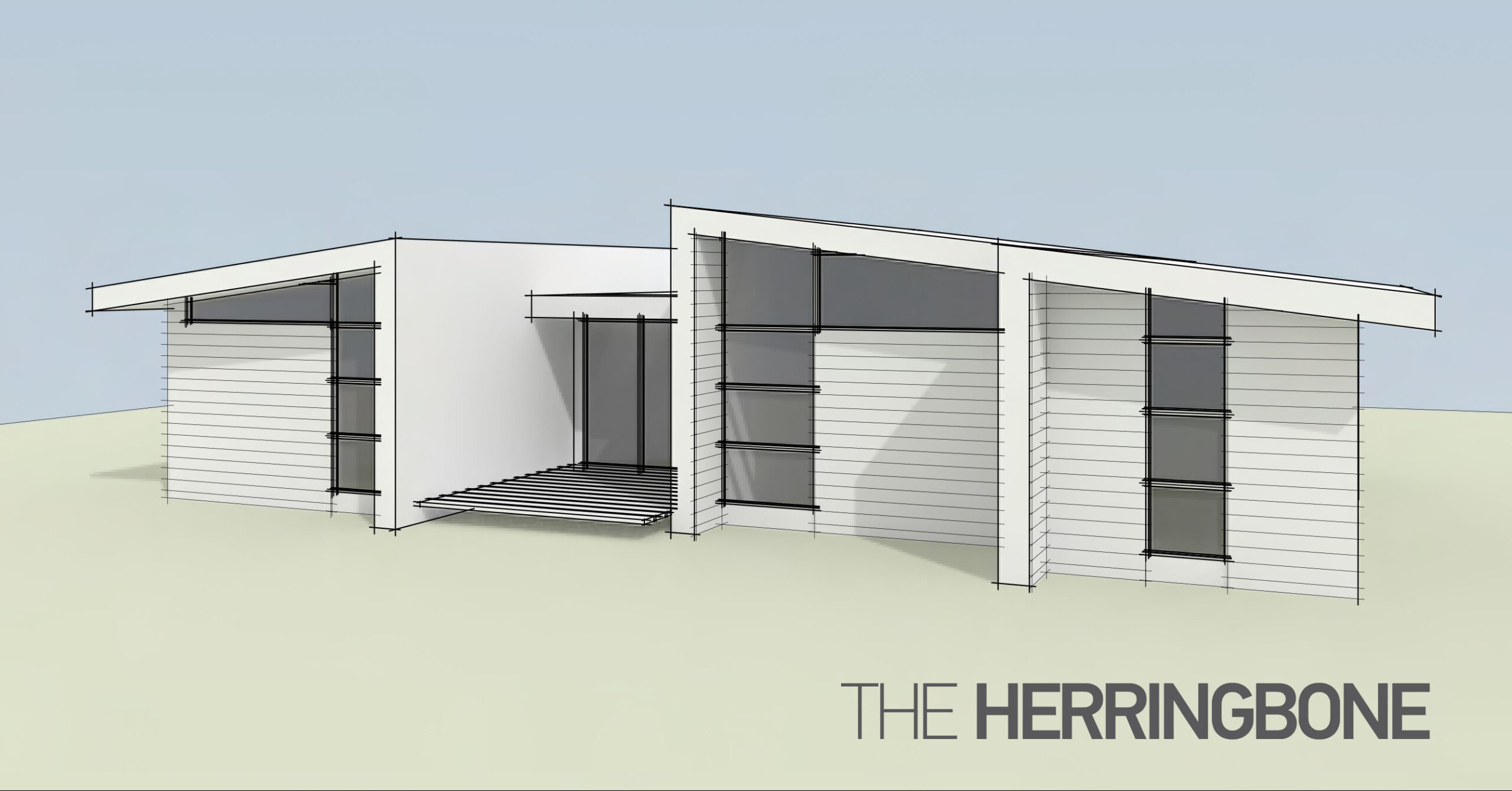 The Herringbone - A CIP Modular Home