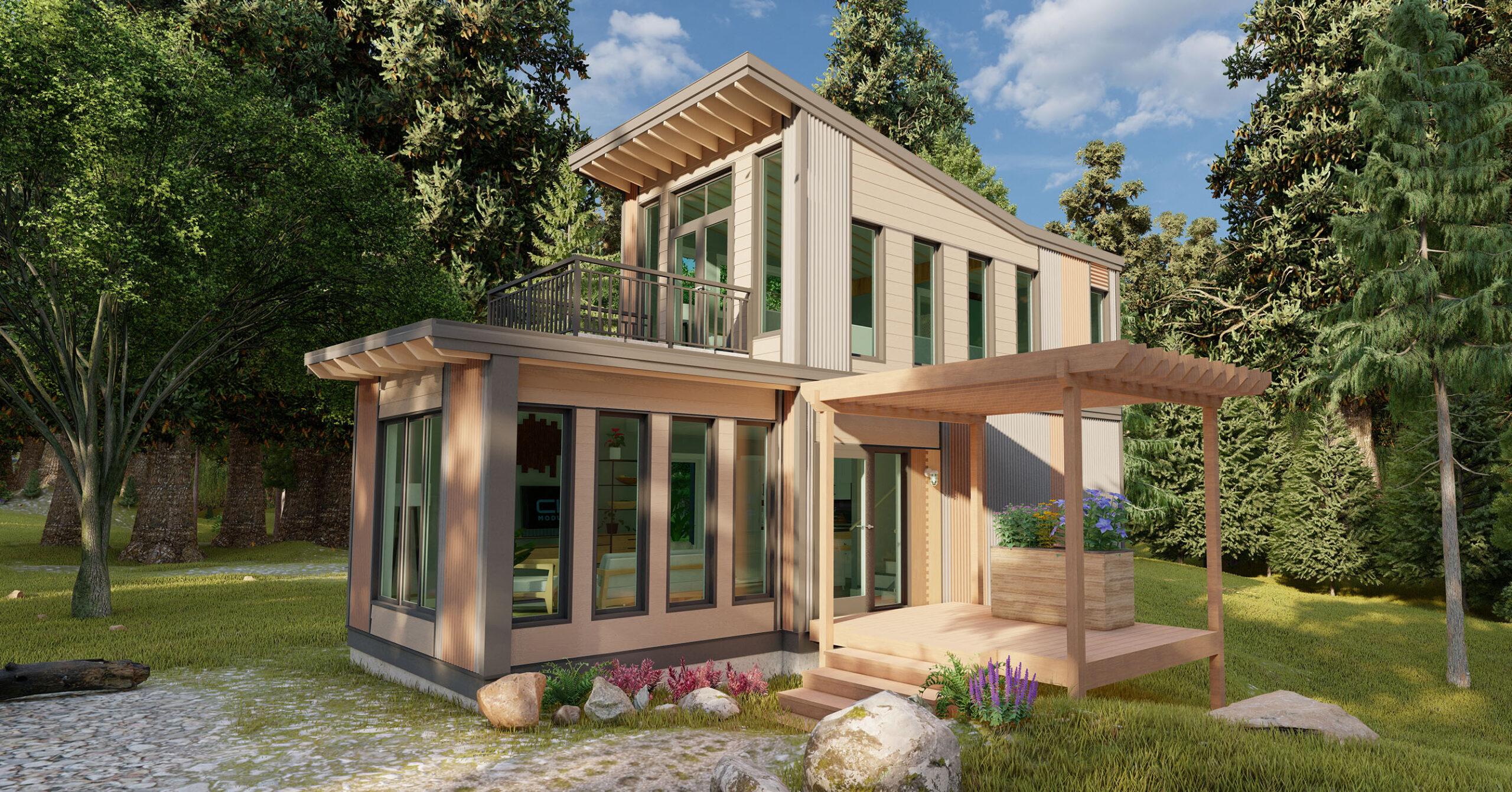 The Dovetail - 2 Storey Modular Home